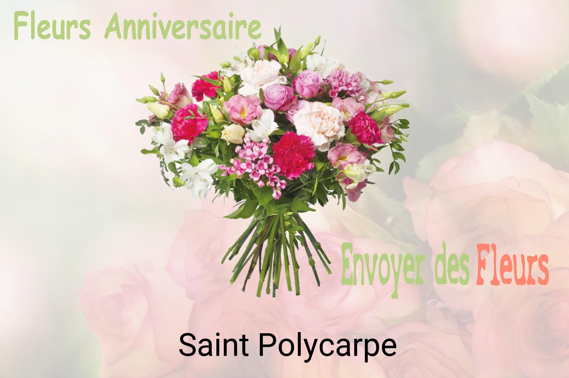 Bouquet de fleurs d’anniversaire livré à Saint-Polycarpe