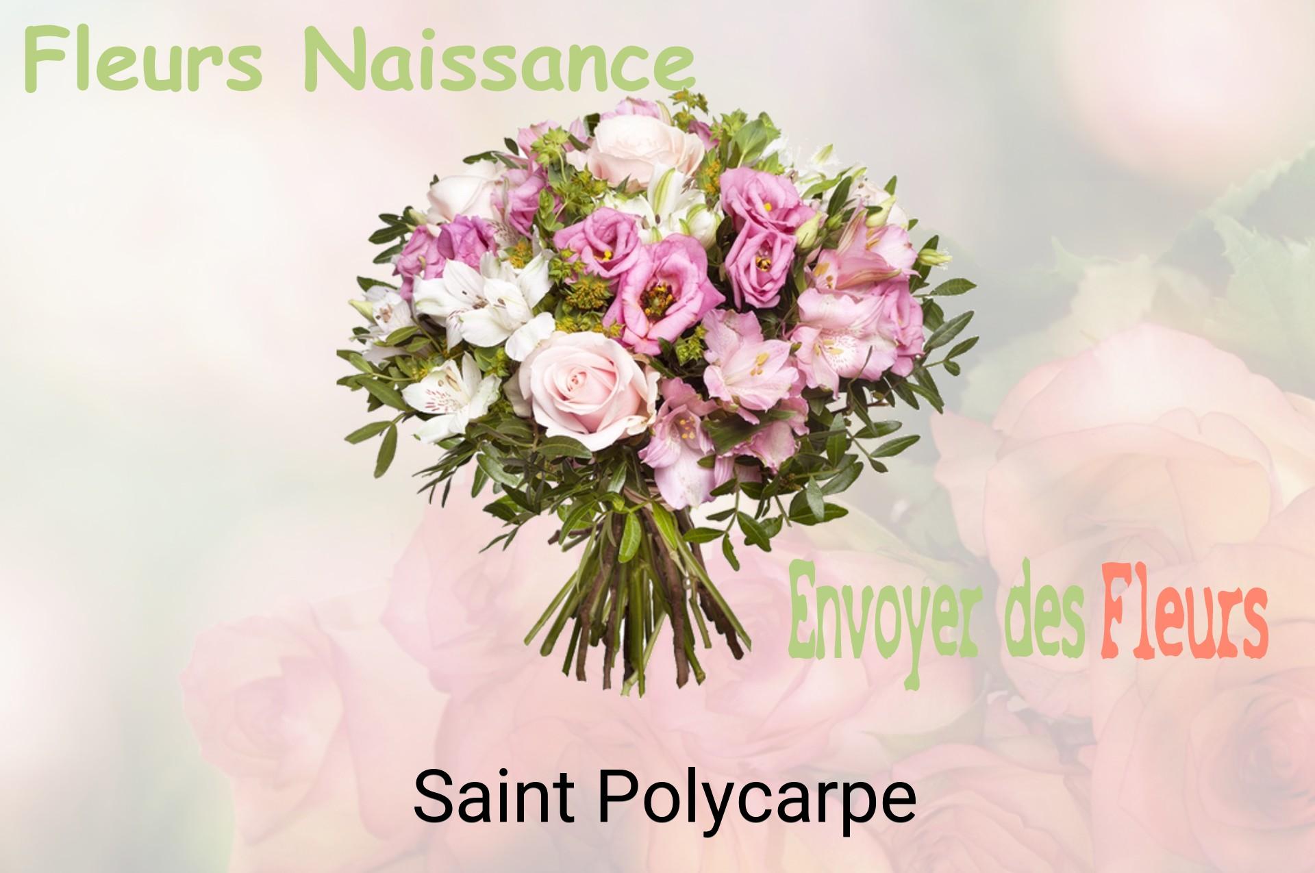 Bouquet de fleurs de naissance livré à Saint-Polycarpe